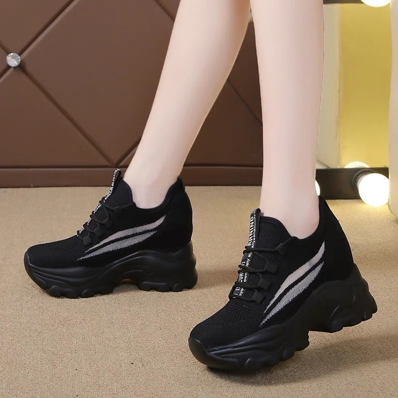 Giày thể thao đế độn nữ 9cm