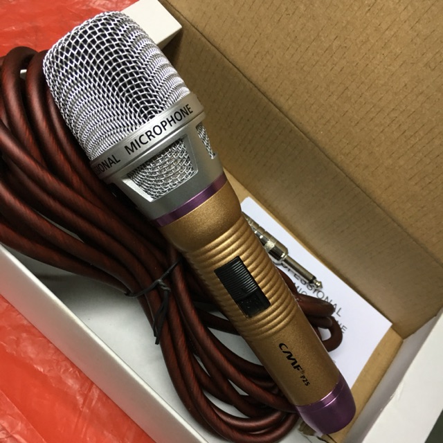 [Mã ELHACE giảm 4% đơn 300K] MICRO KARAOKE CMF P25 | MICRO CÓ DÂY KARAOKE CHUYÊN NGHIỆP