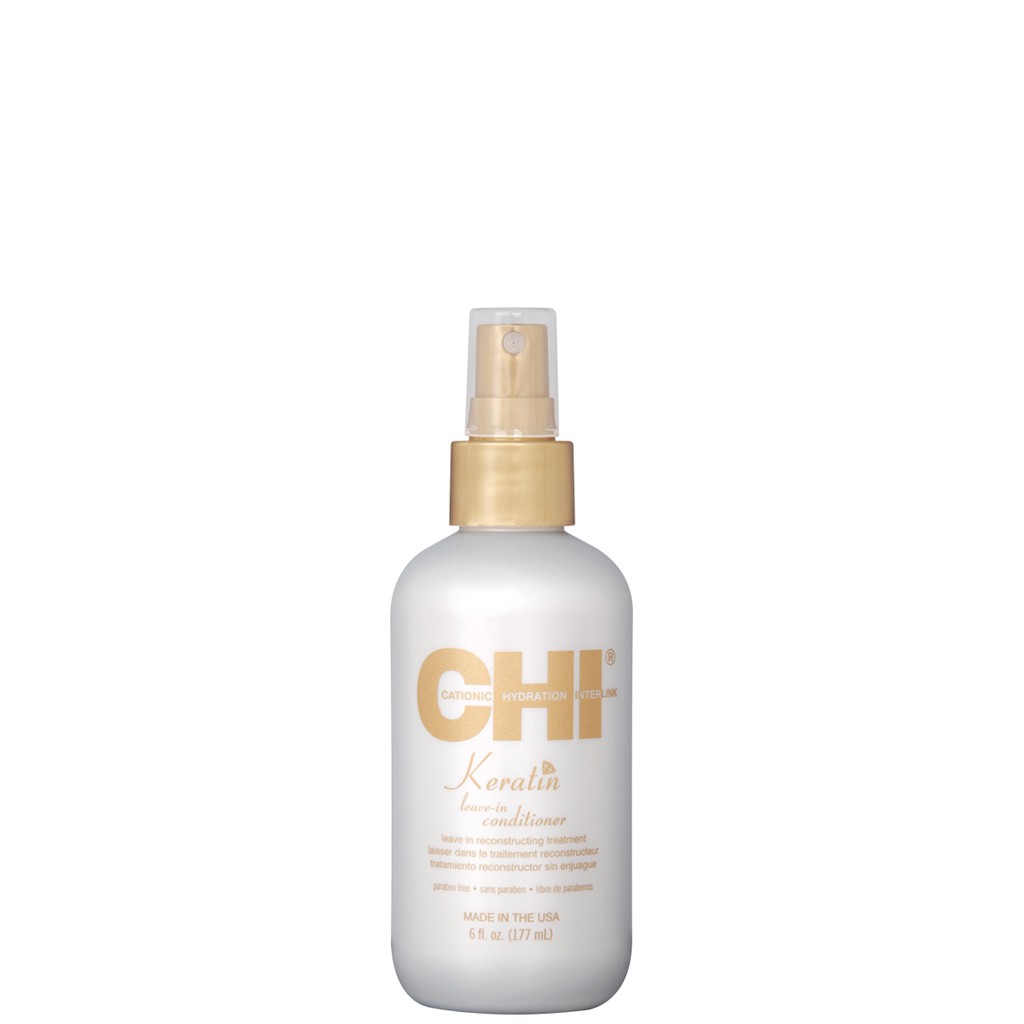 Xịt dưỡng tóc CHI Keratin Leave-in Conditioner 177ml