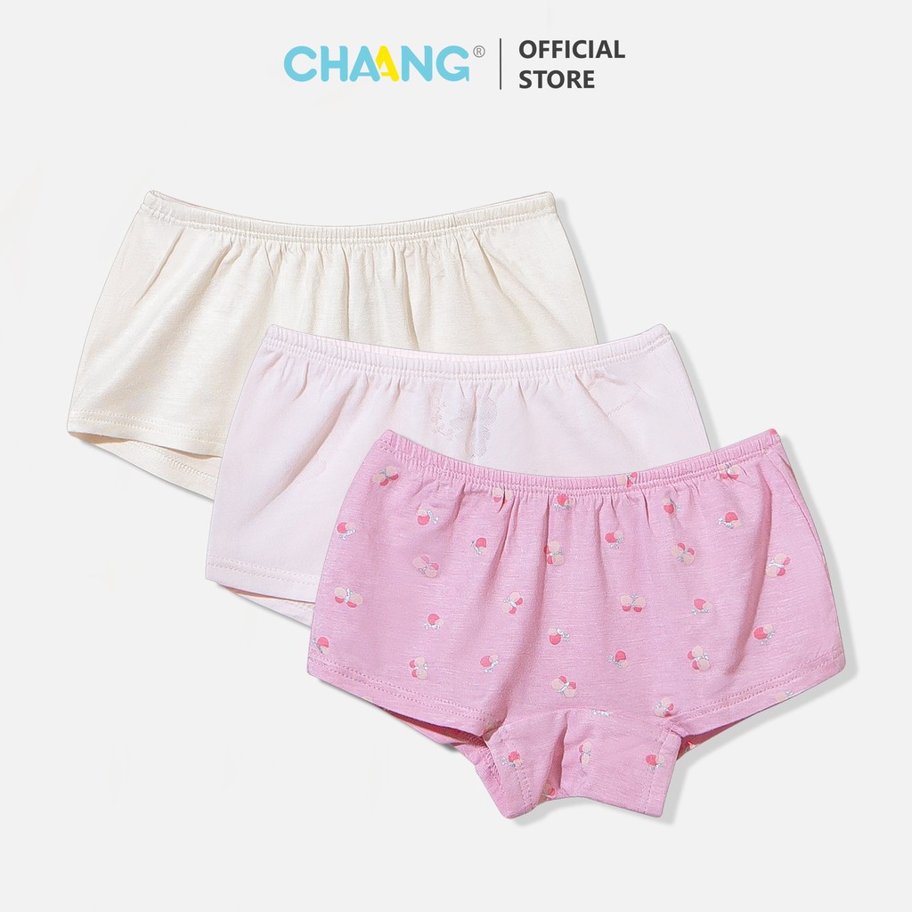 Set quần chip bé gái CHAANG summer tím