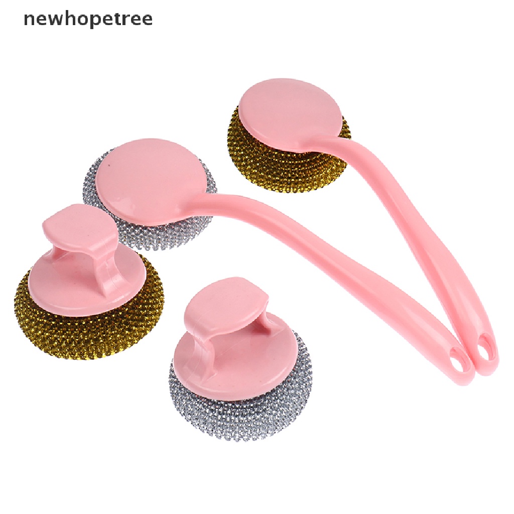 Miếng Rửa Chén Có Tay Cầm Tiện Lợi