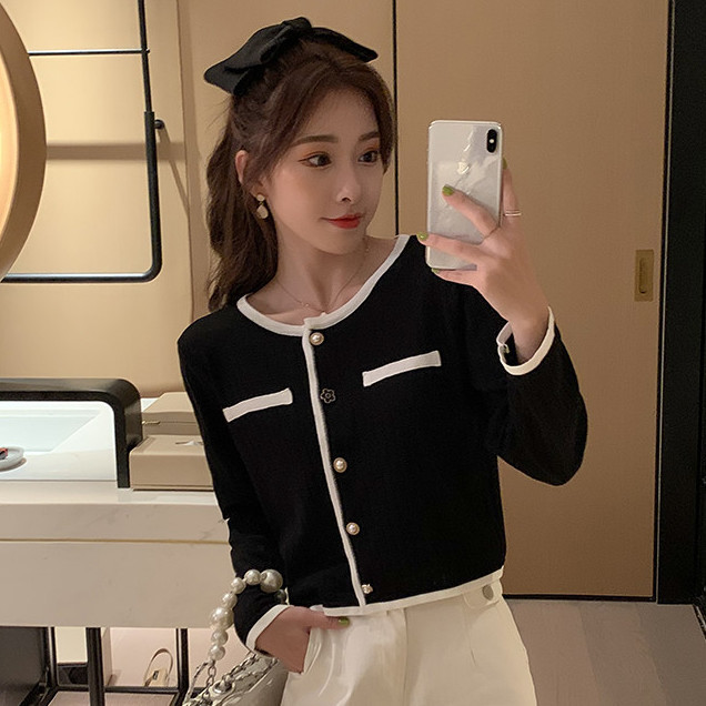 Áo Kiểu Dệt Kim Phong Cách Hàn Quốc Dành Cho Nữ