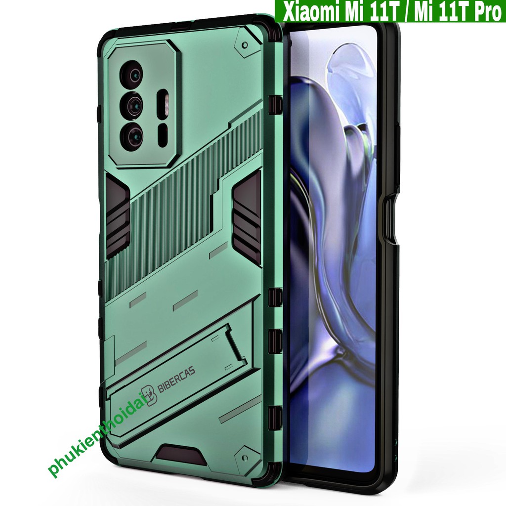 Ốp lưng Xiaomi Mi 11T / Mi 11T Pro / Xiaomi 12 Lite / 12T Pro Iron Man Ver 2 chống sốc giá đỡ xem phim