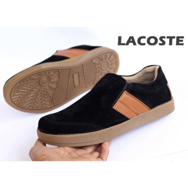 Lacoste Giày Lười Nam Thời Trang Mới