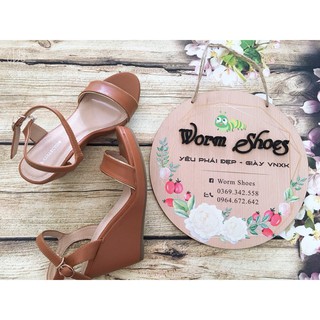 DÉP SANDAL ĐẾ XUỒNG SIÊU NHẸ - 8CM