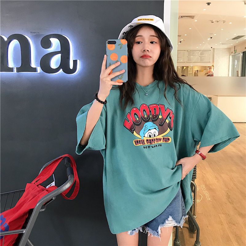 [Mã FAMAYWA giảm 10K đơn 50K] Áo Thun Tay Lỡ (Khách đặt trên live treams)