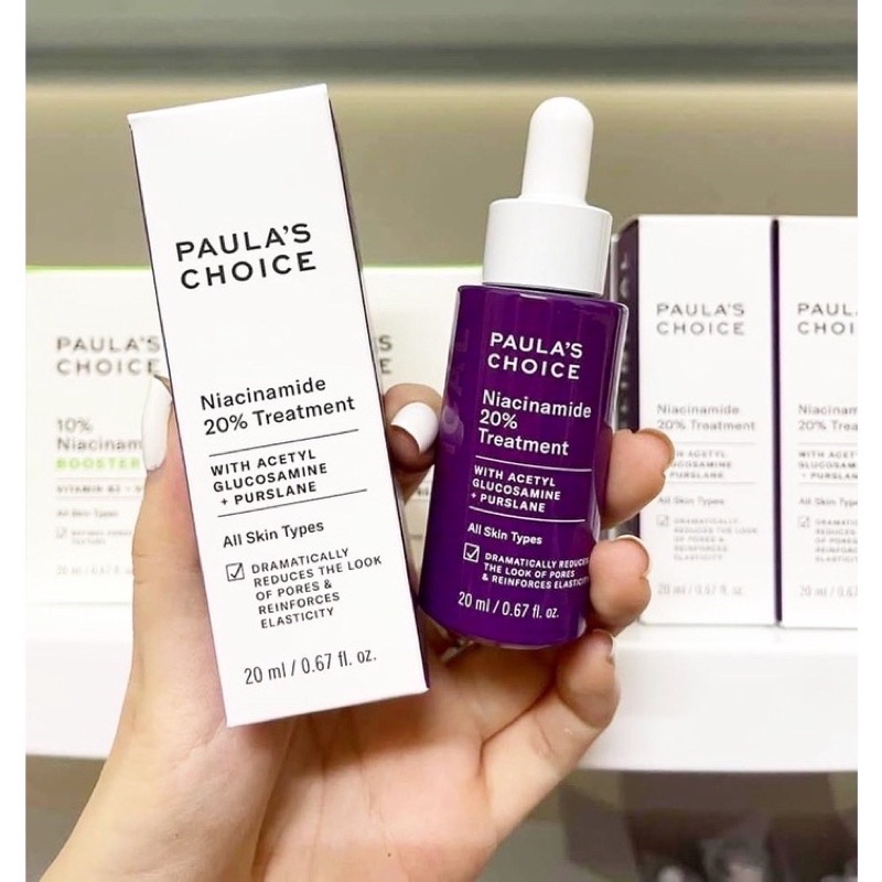 Nia 20% Paula’s Choice_Tinh chất dưỡng da thu nhỏ lỗ chân lông