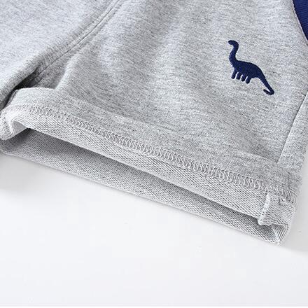 Quần Short Thể Thao Họa Tiết Khủng Long Hoạt Hình Thời Trang Mùa Hè Cho Bé Trai