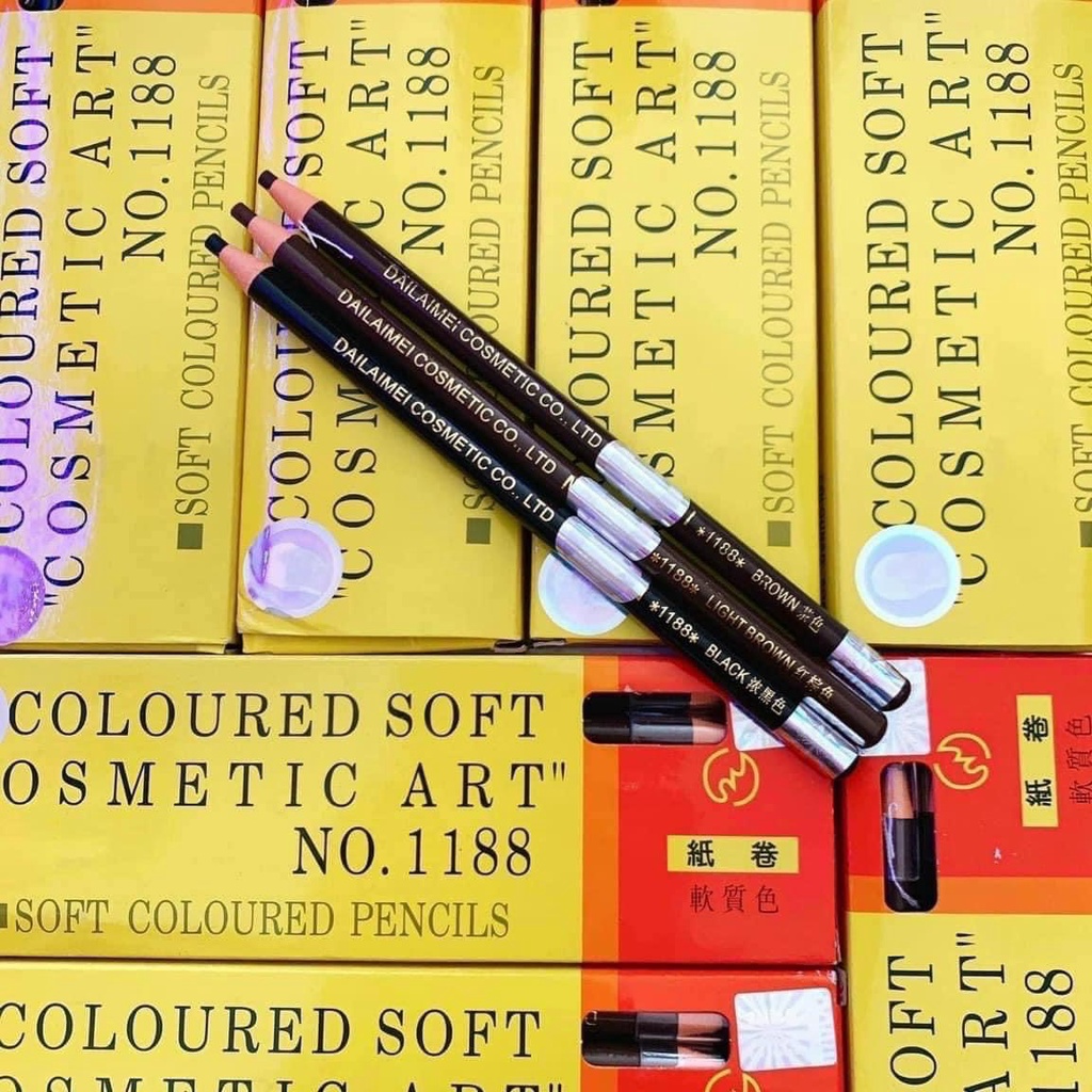 Chì Xé 2 Tem Coloured Soft Pencils Nhật chính hãng NTH STORE  mềm kẻ rõ nét