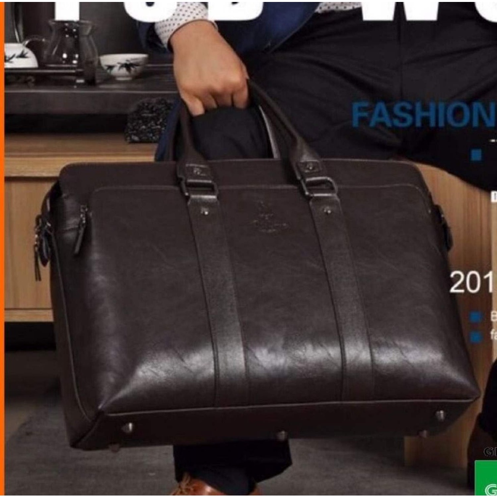 Túi Da San Leather S839 Cao Cấp. Cặp Da Nam Công Sở. Túi Xách Laptop Da.