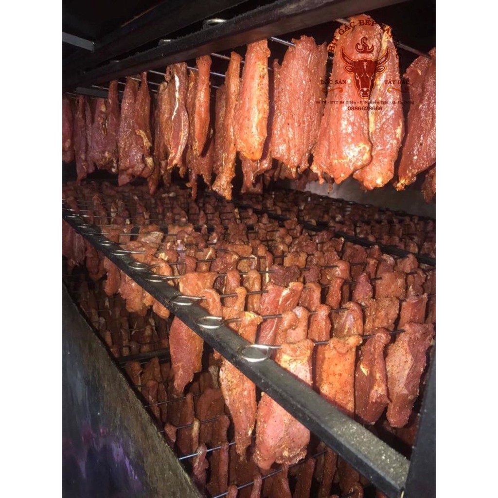 Thịt lợn gác bếp Tây Bắc  heo gac bep 500g