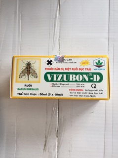 Bộ thuốc dẫn dụ ruồi vàng đục trái