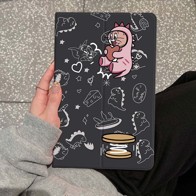 Bao Da Máy Tính Bảng In Hình tom & Jerry Cho apple ipad 10.2 Air 345 Mini 54 Pro 11 9.7 inch