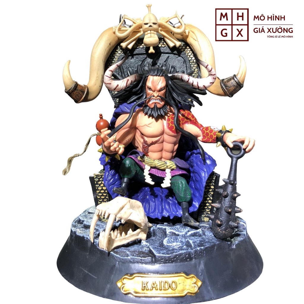 Mô hình One Piece Kaido 1 trong tứ hoàng cao 23cm + phụ kiện đi kèm , figure one piece , mô hình giá xưởng