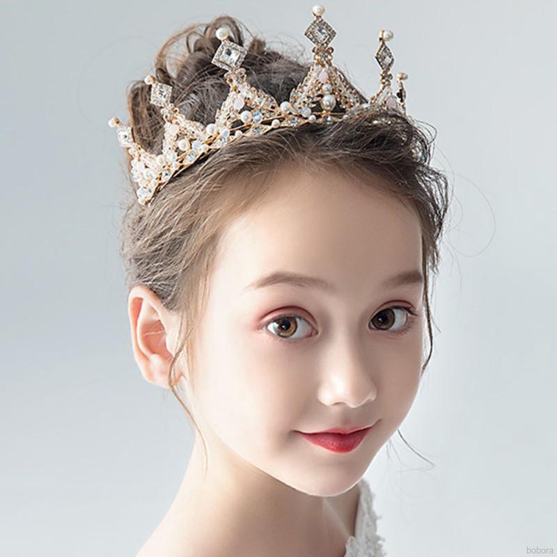 Vương miện công chúa dễ thương dành cho bé gái