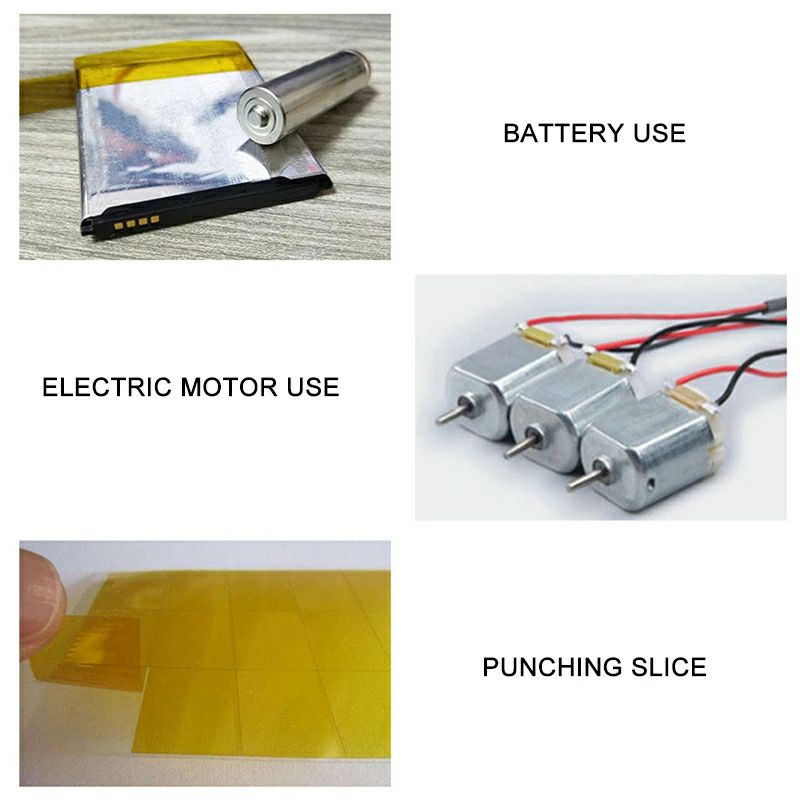 Băng keo chịu nhiệt cuộn 30m cho sửa chữa điện tử đóng pin linh kiện
