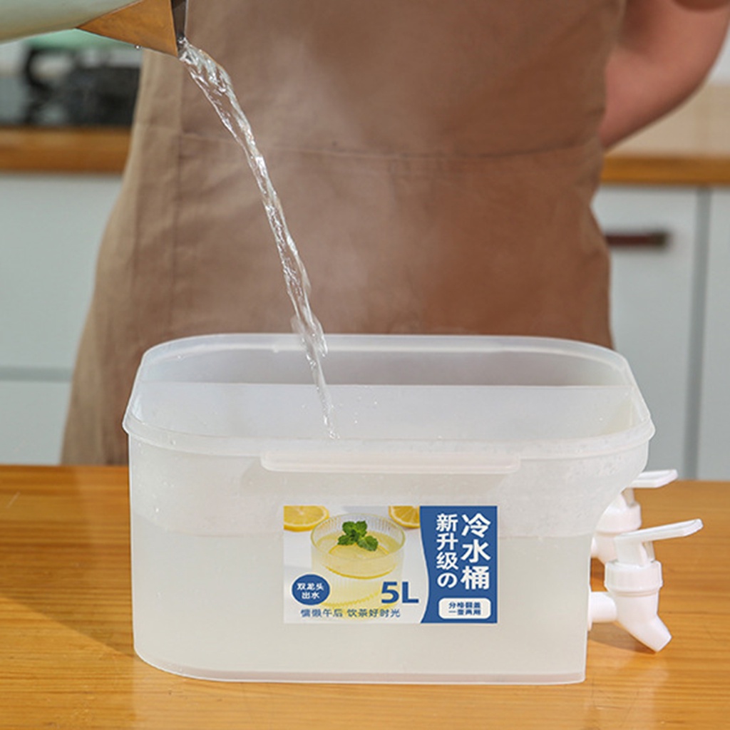 [Dolity2] Vòi Rót Nước Uống 5L Có Nắp Và Vòi