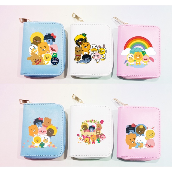 Ví Gấu trúc manh lan hoa hoa phúc bảo Pandabiz VNI44 gấu thỏ cherry berry bé đào bóp ngắn cute dễ thương idol thần tượng