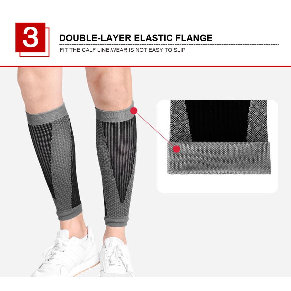 Đai bó ống chân bắp chân AOLIKES A-7965 co dãn tránh chấn thương compression socks