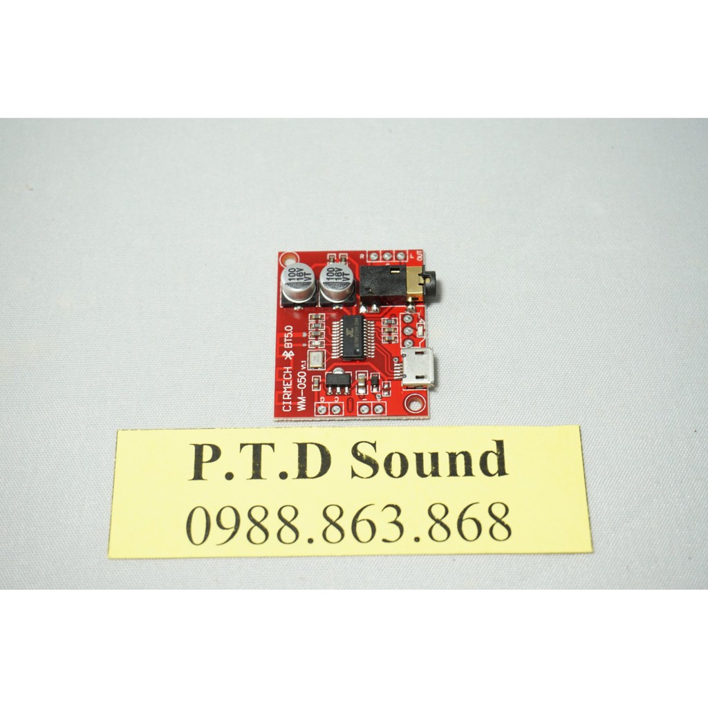 Mạch giải mã âm thanh Pre Amp Bluetooth 5.0. Giá rẻ nhưng chất DIY loa di động từ PTD Sound