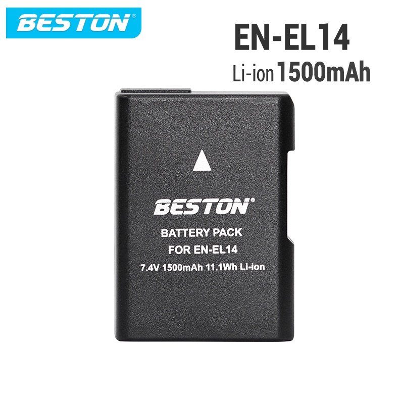 Pin Máy Ảnh BESTON EN-EL14 dùng cho máy ảnh Nikon D3300 D3400 D3200 D3100 D5300 D5600 5100 5200 P7000 7100 7700 7800