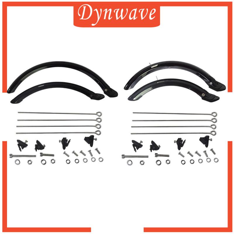 Tấm Chắn Bùn Xe Đạp Chữ V Linh Hoạt Màu Trơn 14 ''