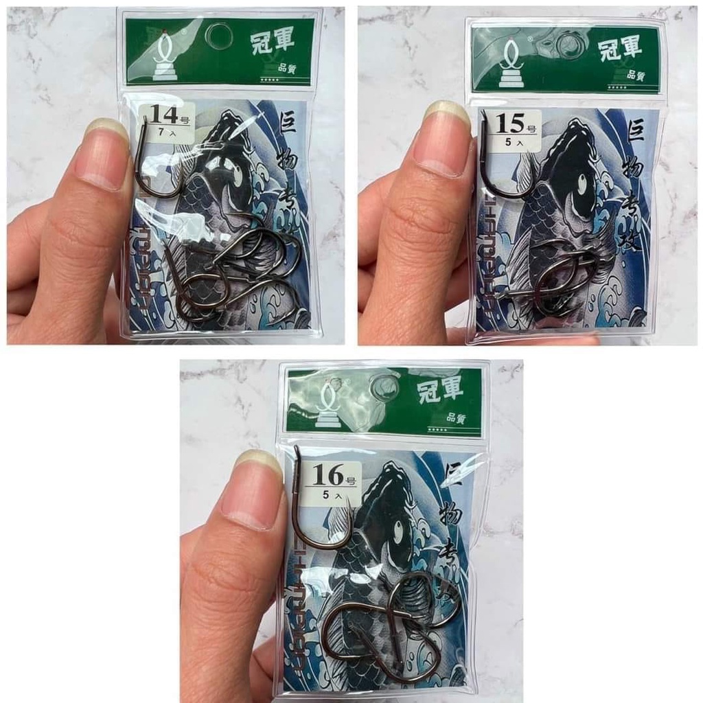 Lưỡi câu săn hàng Quán quân