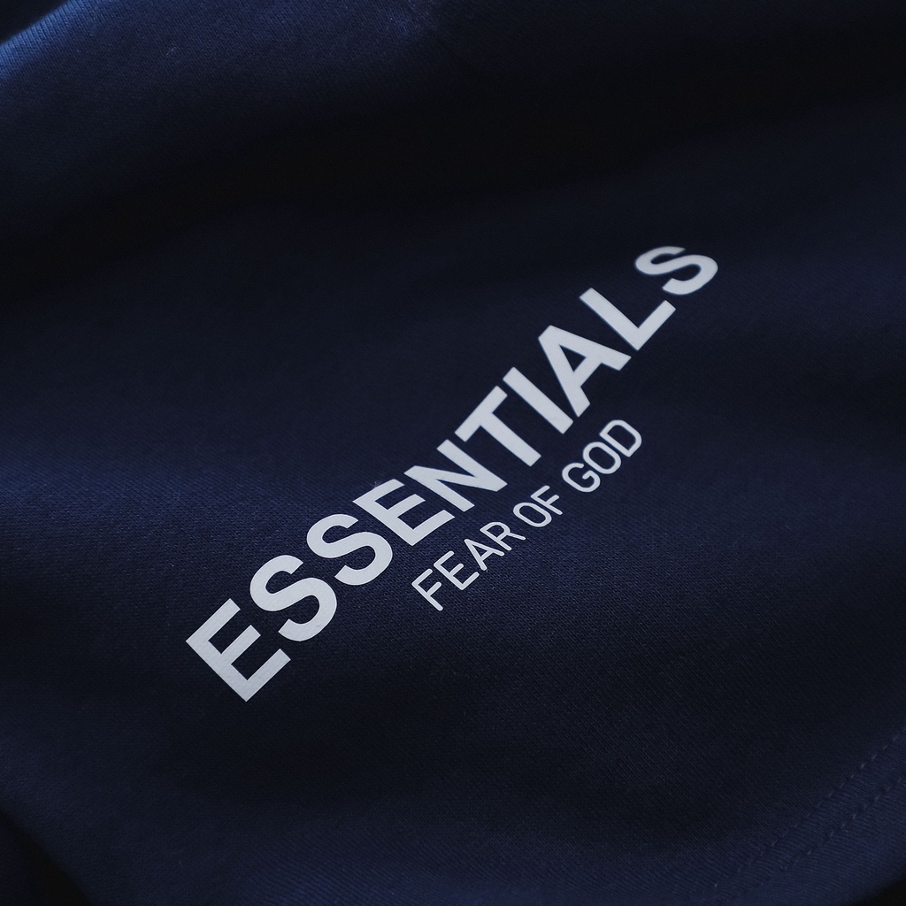 Quần short lửng thời trang chất liệu nỉ dày mịn, logo phản quang xịn xò 6023