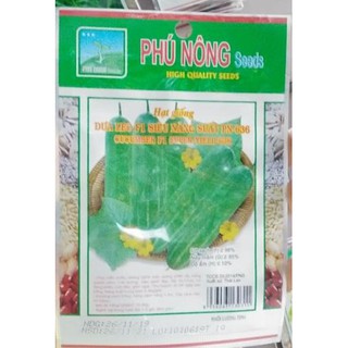 Hạt giống dưa leo f1 pn-636 phú nông