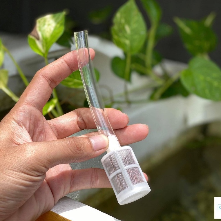 Ống xả chống tràn hồ cá cảnh guppy, betta, thủy sinh thùng xốp