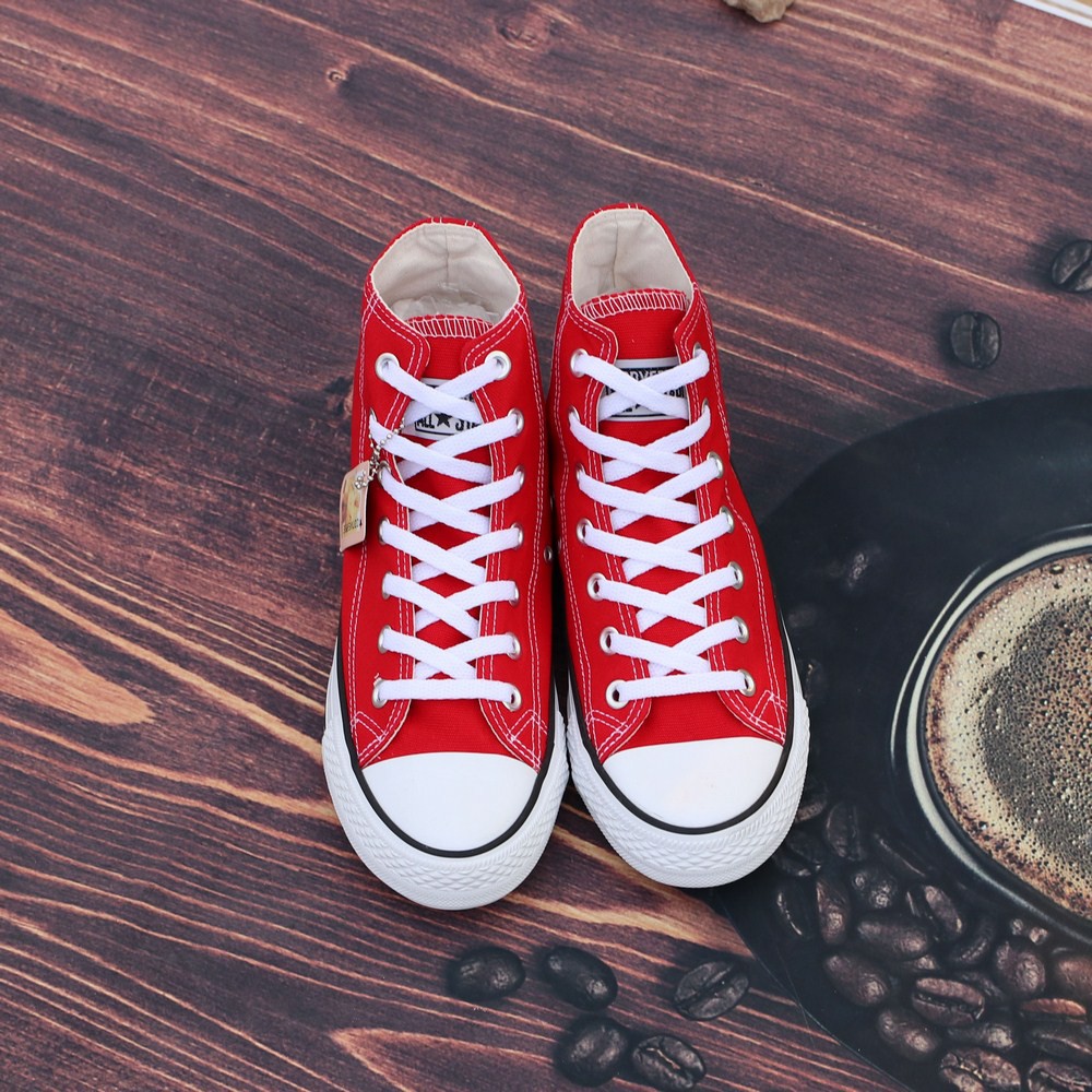Giày Cvs AllStar Classic Cổ Cao Nam Đỏ Tươi