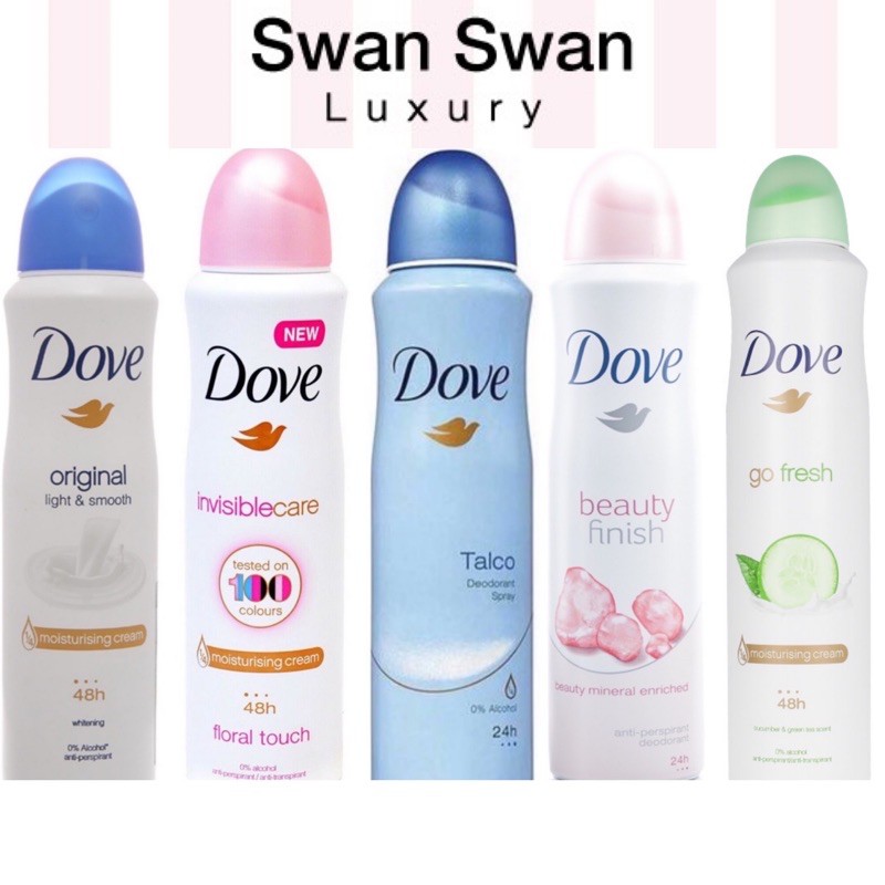 Xịt Khử Mùi Dove 150ml