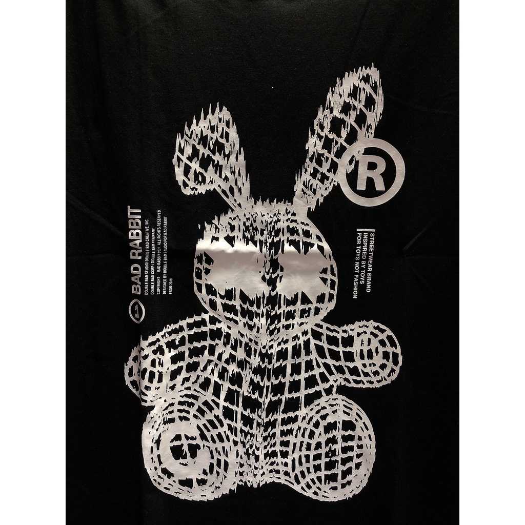 ÁO THUN UNISEX FORM RỘNG BAD RABBIT THE GRID