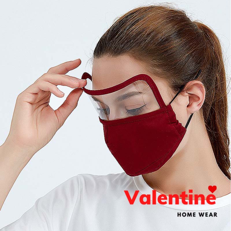 Khẩu trang nam nữ kháng khuẩn, chống khói, bụi mịn PM2.5, mặt nạ cách ly mắt mã VAK0149