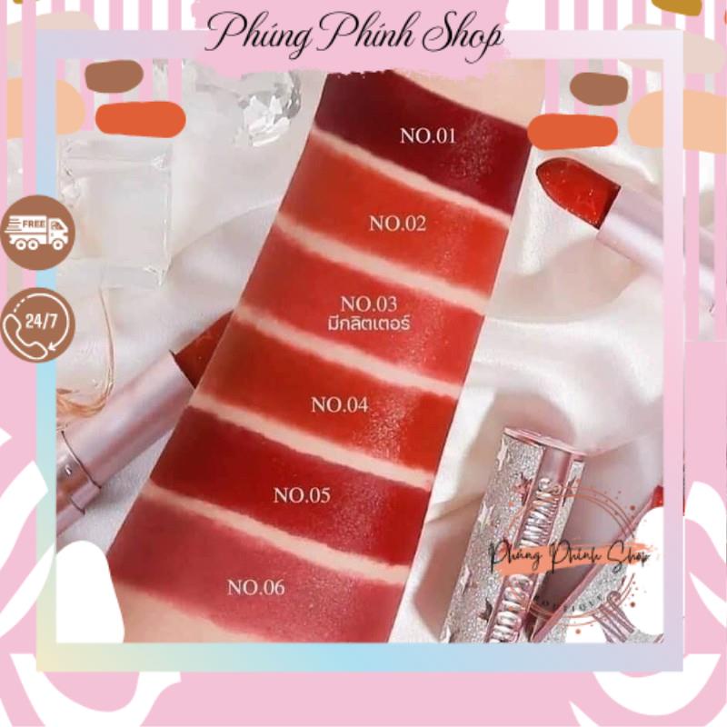 [ HÀNG NỘI ĐỊA THÁI] SON SIVANNA CRYSTAL POWER KISS Lips mẫu mới