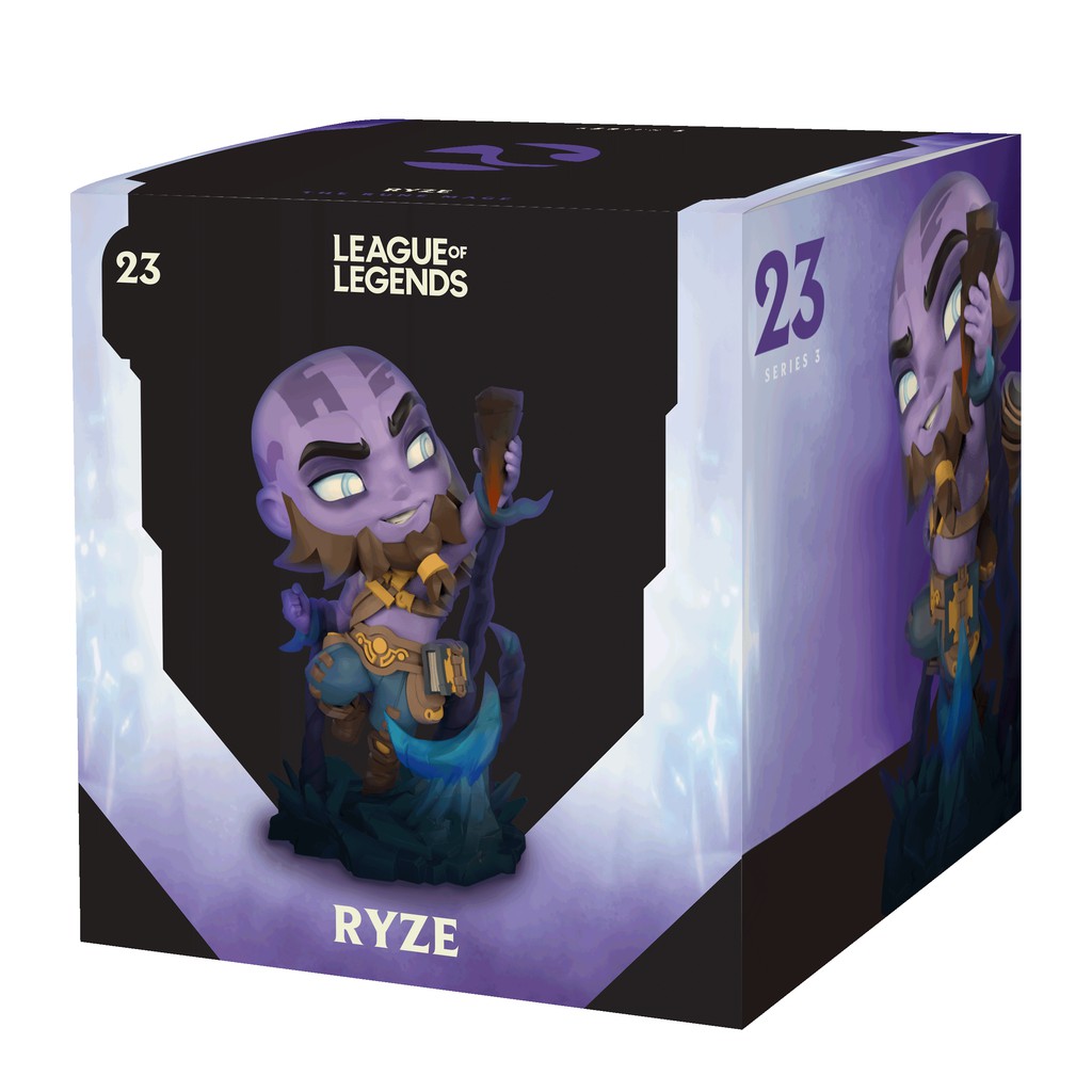 Mô hình LoL Ryze 12cm - Ryze Figure Chibi - Mô hình LMHT Chính hãng Riot Games