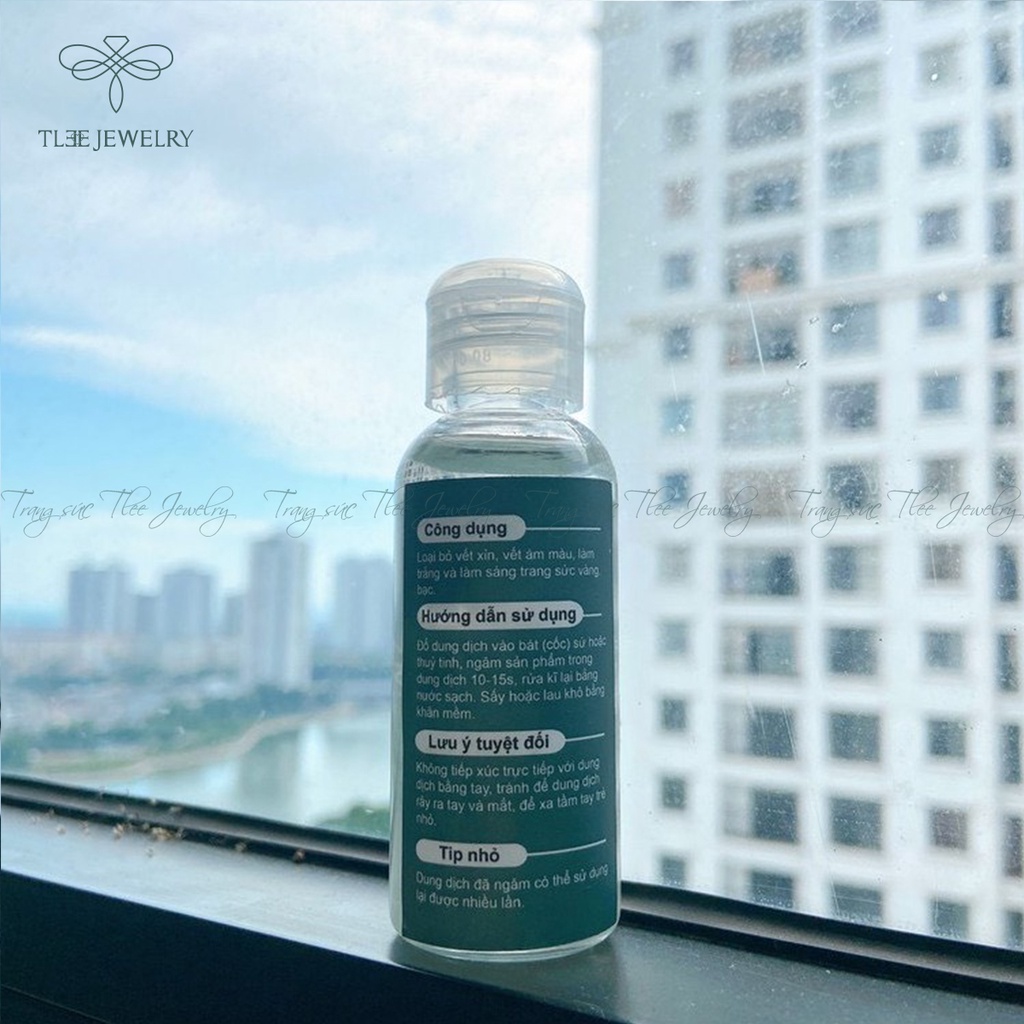 Nước rửa trang sức bạc TLEE 50ml NCJ PK001