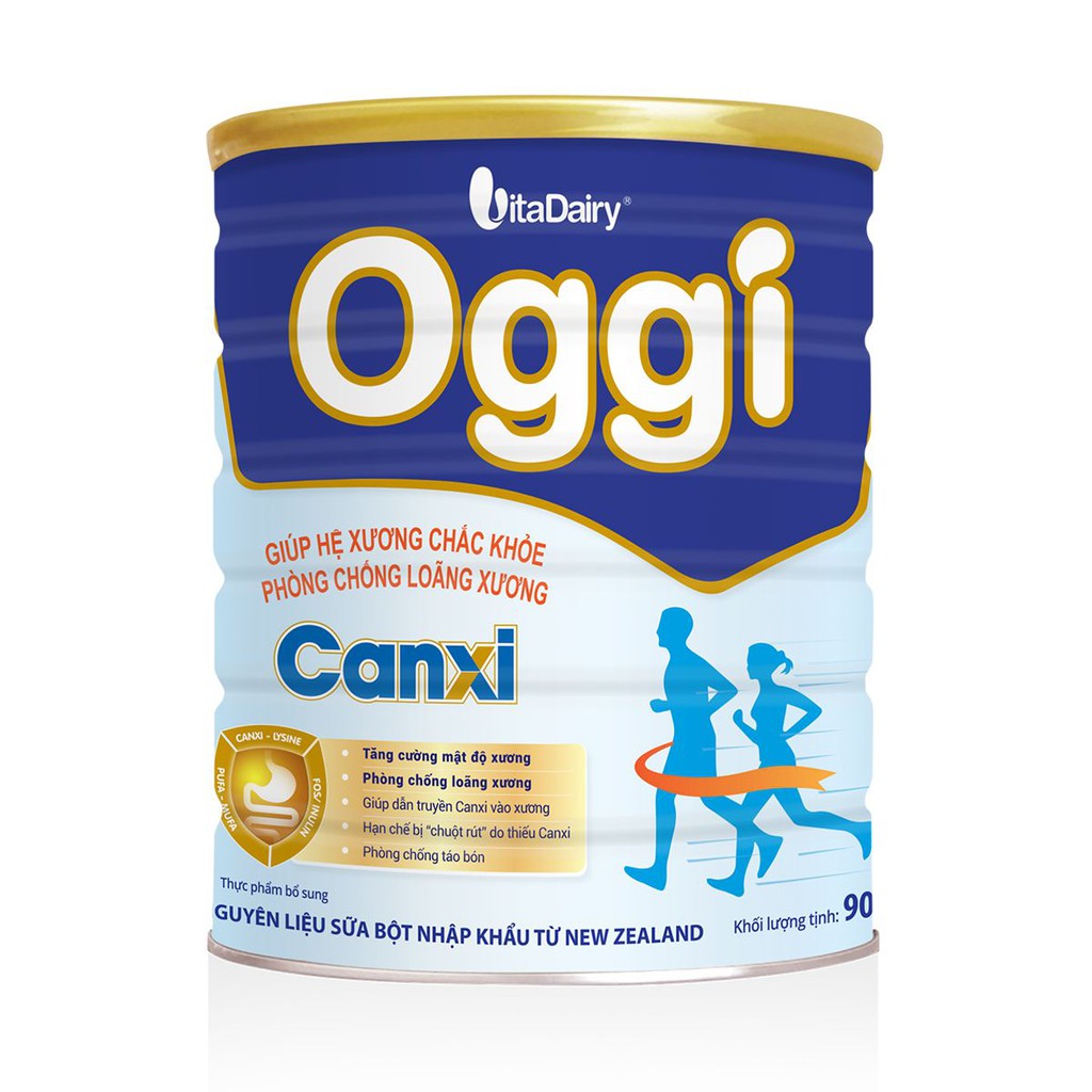 Sữa Oggi Canxi hộp 900g