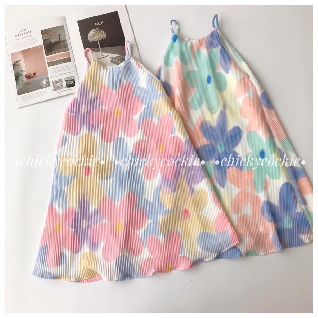 Đầm dây yếm mùa hè