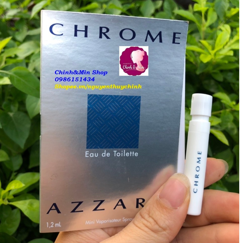 Vial nước hoa nam Chrome  Azzaro