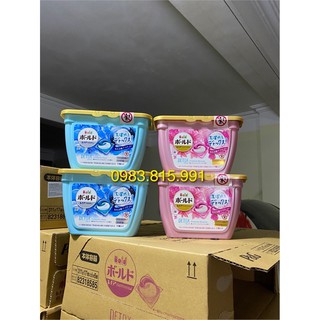 Thùng 6 hộp viên giặt gelball 3D đủ màu