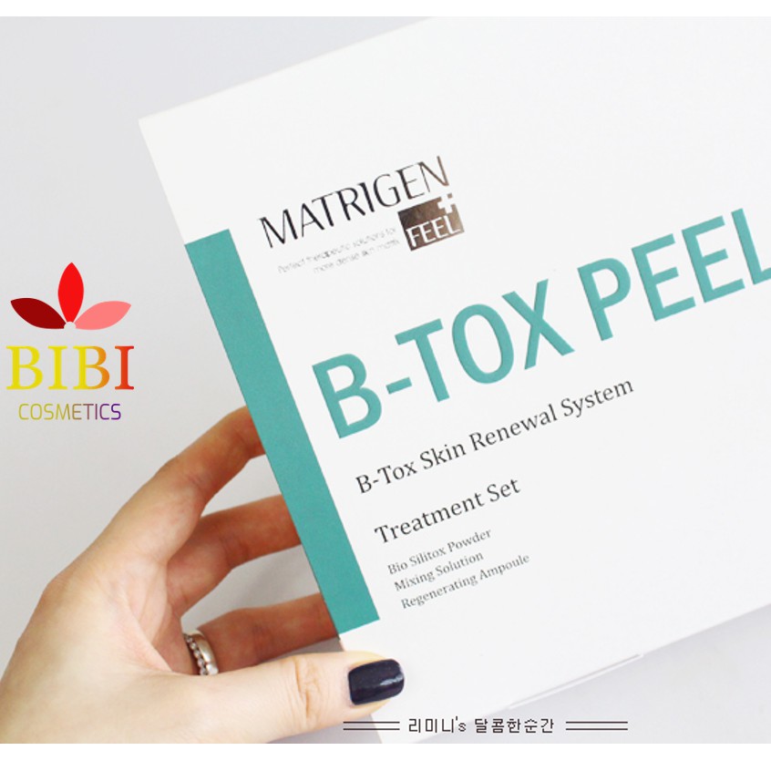 [Chính Hãng Spa] THAY DA SINH HỌC MATRIXGEN B TOX PEEL 2 MÀU SPA