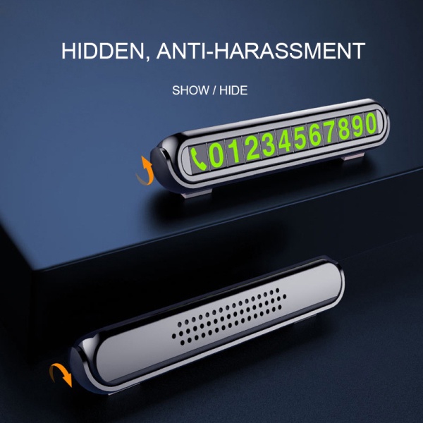 Thẻ ghi số điện thoại cho đậu xe tạm thời tiện dụng