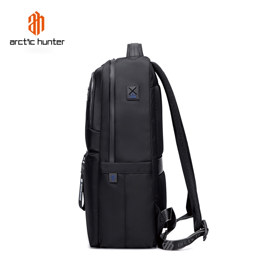 Balo laptop Arctic Hunter chất liệu Oxford chống nước, có cổng USB - B00477