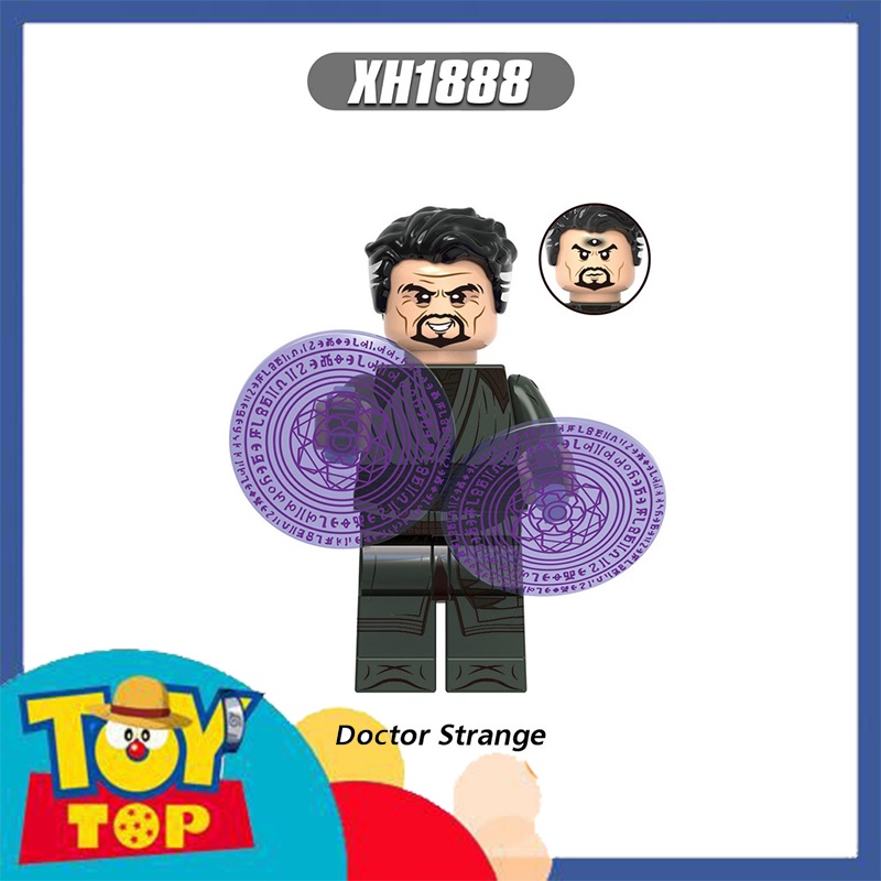 Đồ chơi lắp ráp mini phù thủy tối thượng Doctor Strange trong đa vũ trụ xếp hình Marvel X0335
