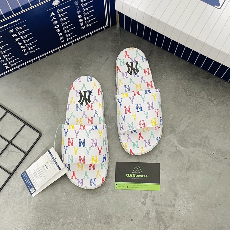 Dép 𝗠𝗟𝗕 Monogram Nữ Nhiều Màu