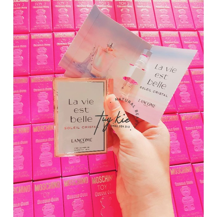 [ Vial 1.2ml ] Mẫu Thử Nước Hoa Lancô.me La Vie Est Belle Solei Cristal