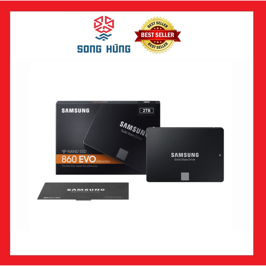 Ổ cứng SSD 2TB Samsung 860 EVO 2.5-Inch SATA III