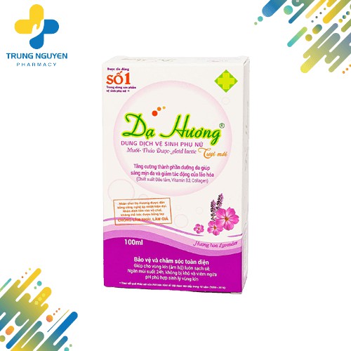 Dung dịch vệ sinh phụ nữ Dạ Hương - Lavender (Chai 100 ml)