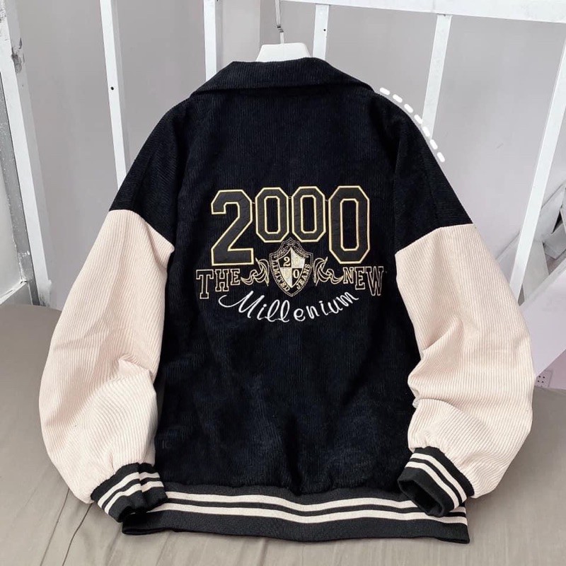 ÁO KHOÁC BOMBER VIỀN MILLENIUM 2000 | BigBuy360 - bigbuy360.vn